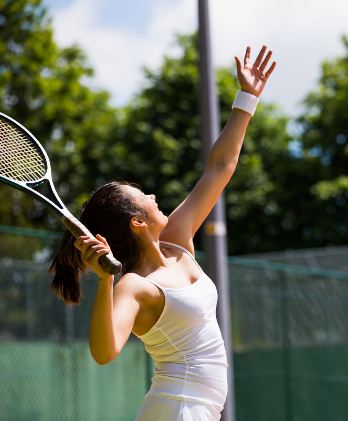 Sacramento Hyaluronic Acid Injections model playing tennis